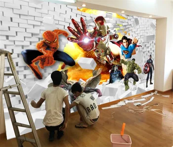  Потребителски самозалепващи се тапети стенопис детска стая фон стенно украшение на плакат