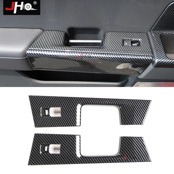  JHO ABS Въглеродни Зърно контролен Панел за Възхода на Задното Стъкло носи етикет за услугата Накладки за Ford F150 2021 F-150 Аксесоари за Автомобили