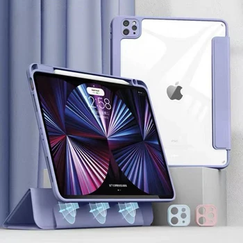  2020 за iPad Air4 10,9 Силикон Магнитна Разъемный Защитен Калъф 2018 iPad 11-инчов Защитен Калъф за iPad 9 mini 6 2021 12,9