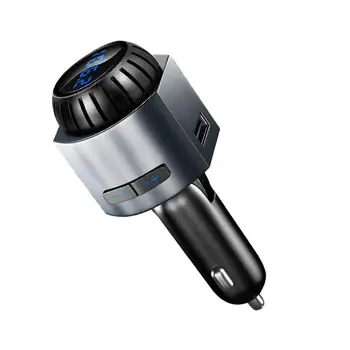  Автомобилен Bluetooth FM-Предавател Безжичен авто радио Предавател, Адаптер за Комплект за Кола с Зарядно за кола USB Устройство
