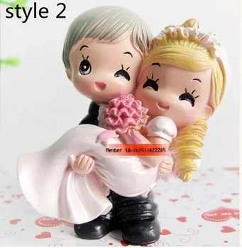  булката и младоженеца, сватбена торта топперы двойка фигурка за украса на сватбена торта безплатна доставка