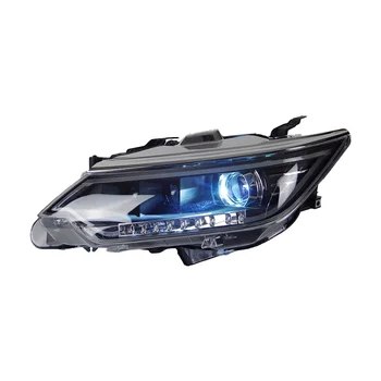  AKD автомобили тунинг Фарове За Toyota Camry 2015-2017 Светлини DRL LED Ходови светлини Биксеноновый Лъч на фарове ангелски очи Auto