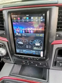  Carplay Android 9,0 4 GB 64 GB Автомобилен Мултимедиен Плейър GPS Навигация За Dodge RAM 2014-2019 Tesla Стил Стерео Радио Главното Устройство DSP