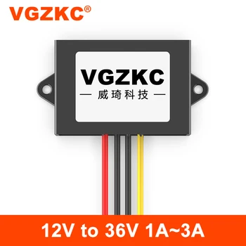  VGZKC 12 до 36 В 1A 2A 3A в повишаващ преобразувател на мощност 10-32 до 36 В модул захранване dc DC-DC авто трансформатор
