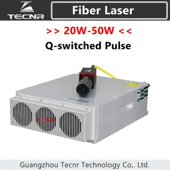  Raycus Влакна Лазерен Източник на 20 W 30 W, 50 W Q-switched Pulse Fiber Лазер Серия 1064 nm Лазерен standalone, маркировъчна Машина
