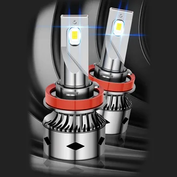  Нови ножове автомобилни led светлини супер ярки прожекторные лампи H4 H7 модифицирани 9005 автомобилни фарове лазер