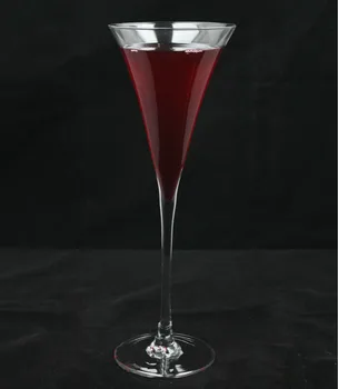  Модельная стая внос украса бар бессвинцовое кристалното стъкло на тръбата на устата си чаша за шампанско творчески чаша червено вино