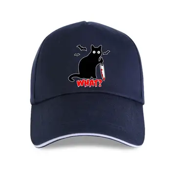  нова шапка шапка 2021 100% памук, дълъг Бейзболна Шапка нож котка мъжки ежедневни черна котка свободни мъже свободни мъже