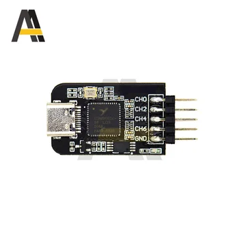  16-24 Mhz Мини Логически Анализатор ARM Микроконтролер FPGA отстраняване на Грешки от 24 M Снимки 8-канален Модул за Анализ на протокол за Интерфейс Type-C