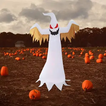  Декор на духа на Хелоуин раздувной страшно раздувной за доставки на атмосферата поляна