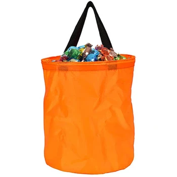  Кофа с бонбони голям капацитет на торбичката LED Хелоуин голямо оранжево за празник на есента падането на