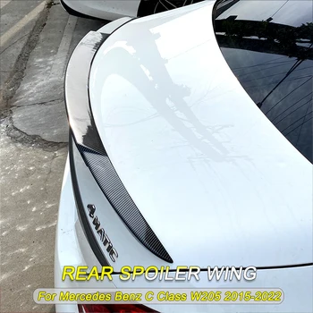  За Mercedes Benz C Class W205 C200 C260 C180 C300 2015-2022 Седан Автомобил Опашката Задно Крило на Багажника Спойлер Покритие с ABS Тялото
