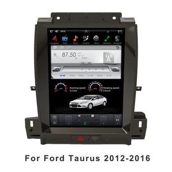  Тесла Стил Android 9,0 Автомобилен GPS Навигация За Ford Taurus 2012-2016 Стерео Радио Авто Мултимедиен Плейър 4G Wifi BT