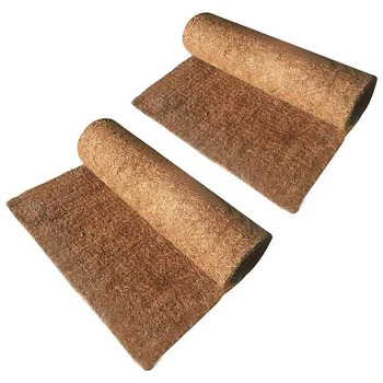  Подложки за влечуги, килим от кокосовата палма, използван за галя гущери, змии, костенурки, зайци и други влечуги (2 снимки)