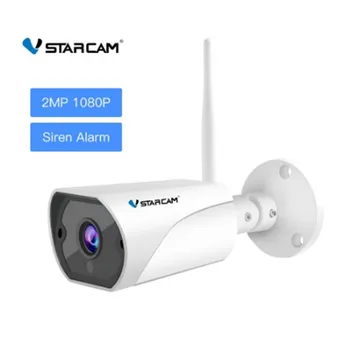  Vstarcam C13S 3MP 1296P Външна Водоустойчива IP камера с пулевой камера, Сирена, Аларма, Монитор за Видеонаблюдение