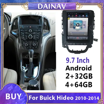  9,7 Инча Android Автомобилен GPS Навигация Авто Мултимедиен DVD-Плейър За Buick Hideo 2010 2011 2012 2013 2014 Авто Аудио Стерео Радио