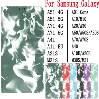  Sunjolly За Samsung Galaxy A51 A71 A41 A11 A21S M31S А01 Основната A10 M10 A20 A30 A40 A70 A40 A10E M30S M21 A50 Калъф за носене