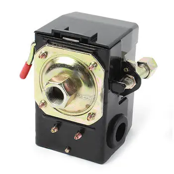  AC220V 12A 85-115PSI 1-Портов Клапан за управление на Реле за налягане за Въздушен Компресор
