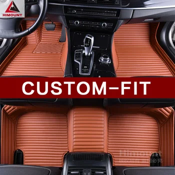  Обичай автомобилни постелки специално за Audi A8 L S8 A8L D3 D4 A6 A7 Q5 Q7 луксозни кожени постелки с пълно покритие с високо качество килим