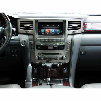  За Lexus LX570 2007-2015 Android 9,0 Carplay Радио Плейър GPS Автомобилна Навигация Главното Устройство Кола Стерео Мултимедиен плеър