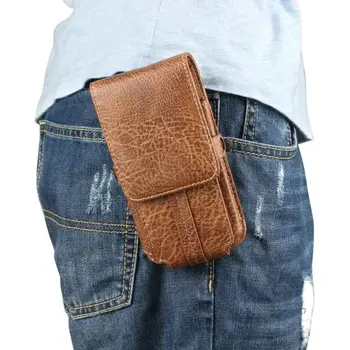  За Vodafone Smart E8/ultra 7/Grand/V8/N8 Луксозна поясная чанта от изкуствена кожа с каменен модел, колан, чанта-кобур за мобилен телефон