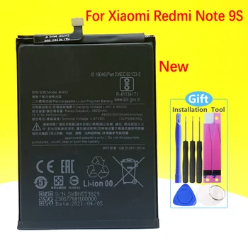  НОВА батерия BN55 За смартфон Xiaomi Redmi Note 9S Note9S / Смарт Мобилен телефон