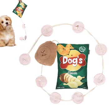  Забавни Интерактивни Играчки за Кучета Сладък Интерактивни Играчки за Кучета за Чипс и Картофени Играчки