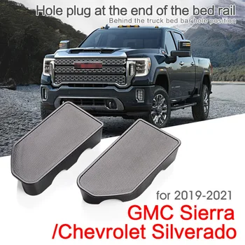  Тапата с отвор в края на леглото, За Chevrolet Silverado GMC Sierra 2019-2021 Колата Зад Камиона Декоративни Аксесоари
