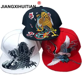  14 стилни Бейзбол кепок avicii високо качество с пеперуди и цветя, 3D бродерия животни, есенни шапки, дамски, мъжки шапки в стил хип-хоп, 56-62 см