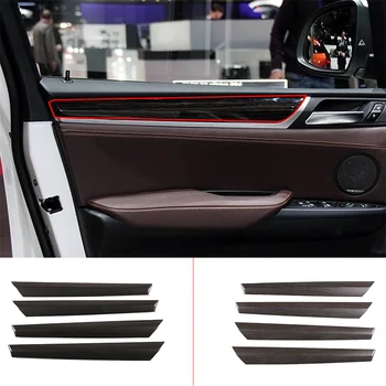  За 2011-2017 BMW X3 F25 X4 F26 ABS Стил Въглеродни Влакна Автомобилен Стайлинг Вътрешна Тапицерия на Вратите на Автомобила Ивица, Стикер, Детайли на Интериора на автомобила