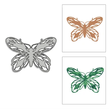  Нов 2022 Елегантен Летяща Пеперуда Метални Режещи Печати за 
