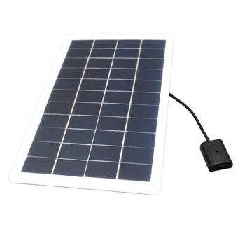  Модул заряжателя батерии, слънчеви панели 5V 5W портативен на открито слънчево с порт USB за мобилни телефони