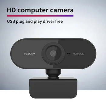  FS Уеб-камера 1080P Full HD Уеб-Камера С Микрофон USB-Включете Уеб Камера За КОМПЮТЪР, Компютър Mac Лаптоп Тенис на YouTube, Skype Мини Камера