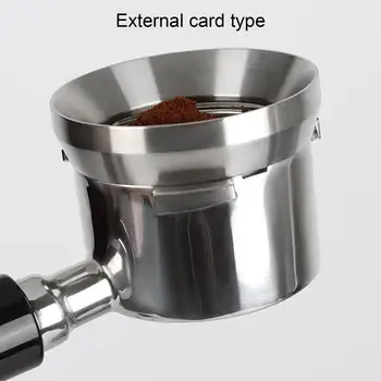  Практически Поредната Доза Кафе на прах Околовръстен Фуния за дозиране на Кафето Кръгла Добро Сцепление