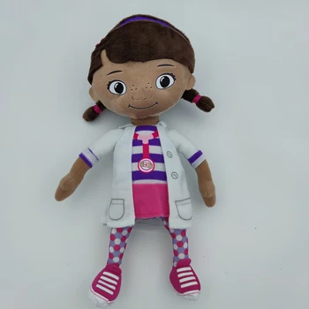  Безплатна Доставка 32 см Doc McStuffins Dotti Момиче Плюшени Играчки, Мека Кукла За Подарък за Деца