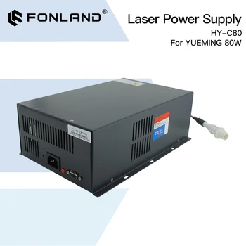  Power 80W лазер CO2 FONLAND HY-C80 за гравиране/машина за рязане на YUEMING