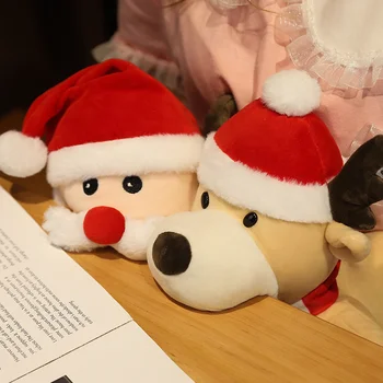  Игрова дейност на Родители и деца Кукла на Дядо Коледа, Снежен човек Кукла Лосове Плюшен Коледна Играчка Кукла Карикатура