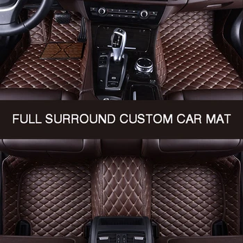  Пълен съраунд обичай кожена авто подложка за пода Dodge RAM 1500 Stealth car interior автомобилни аксесоари