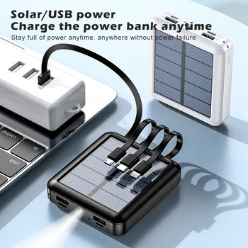  Централната банка на Слънчевата енергия 10000/20000mAh Мини-Зареждане на Мобилен Телефон Външна Батерия Бързо Загряване Жилетка, Яке Електрическо Нагревательное Обзавеждане