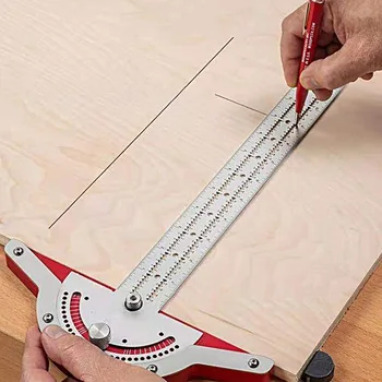  Дървообработващи Ръб Правило Дървообработващи Ръб Правило Дизайн Ъгъл инструмент за измерване на