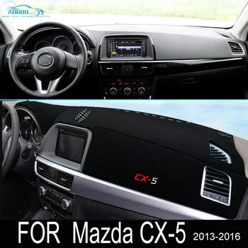  За Mazda CX-5 2013 2014 2015 2016 KE Противоскользящий Подложка на Кутията на Таблото Тампон Козирка Dashmat Защита на Килими Автомобилни Аксесоари