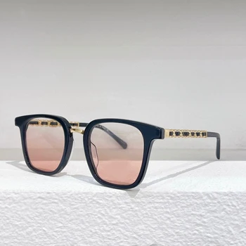  Луксозни маркови очила в рамки мъжки висококачествени дизайнерски квадратни оптични очила за късогледство дамски слънчеви очила с рецепта