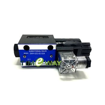  Хидравличен клапан SWH SWH-G02-D2-20 контролния клапан Електромагнитен DC24V AC220V AC24OV