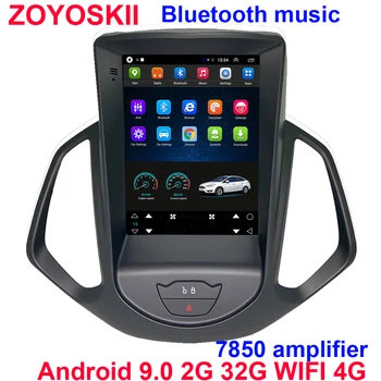  Операционна система Android 9,0 10,4-инчов IPS вертикален екран автомобилен gps мултимедиен радио bt навигационна плейър за Ford Ecosport 2013-2018