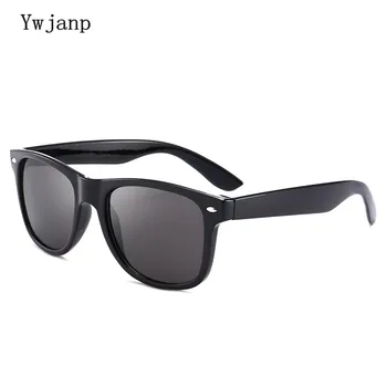  Ywjanp Слънчеви Очила Мъжки Поляризирани Спортни Слънчеви Очила за Мъже Огледала За Шофиране Очила С Покритие Черна Рамки за Очила Мъжки Слънчеви Очила с UV400