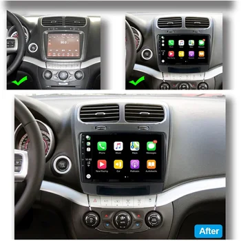  Авто Мултимедиен Плейър За Fiat Freemont Dodge Journey Android 10 Восьмиядерный 6 + 128 G Gps Навигация Радио Carplay Сим-Карта
